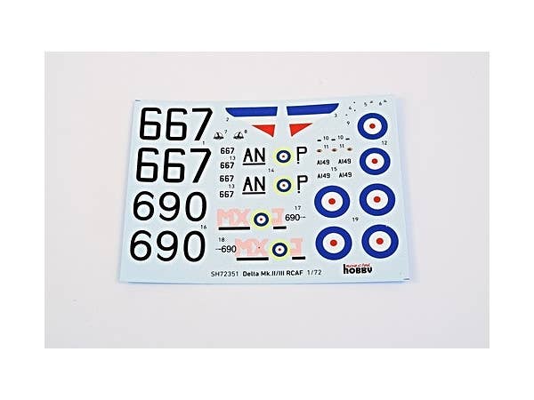 Special Hobby 1/72 Delta Mk.II/III RCAF | 8594071085728