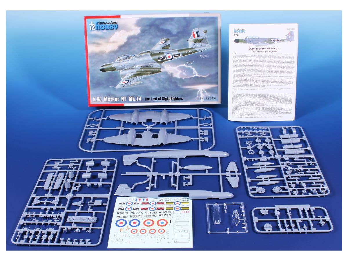 Special Hobby 1/72 A.W. Meteor NF Mk.14 'The Last of Night Fighters' | 8594071087890