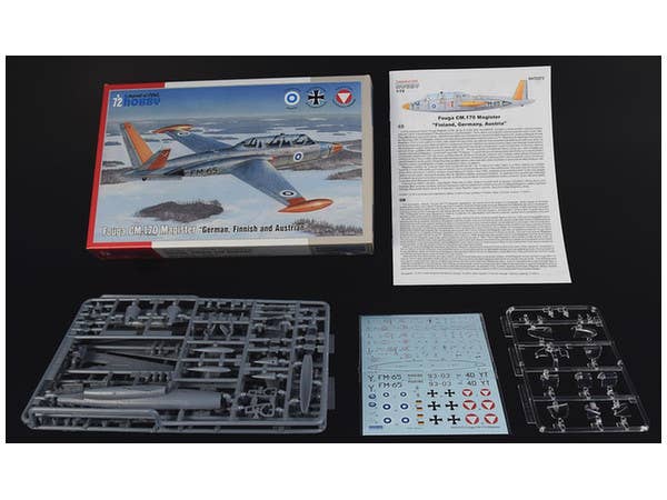Special Hobby 1/72 Fouga CM.170 Magister German, Finnish and Austrian | 8594071086152
