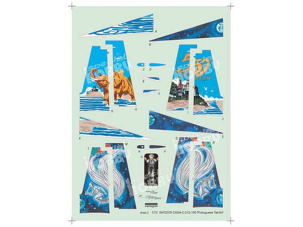 Special Hobby 1/72 CASA C.212-100 Portugese Tail Arts | 8594071086213