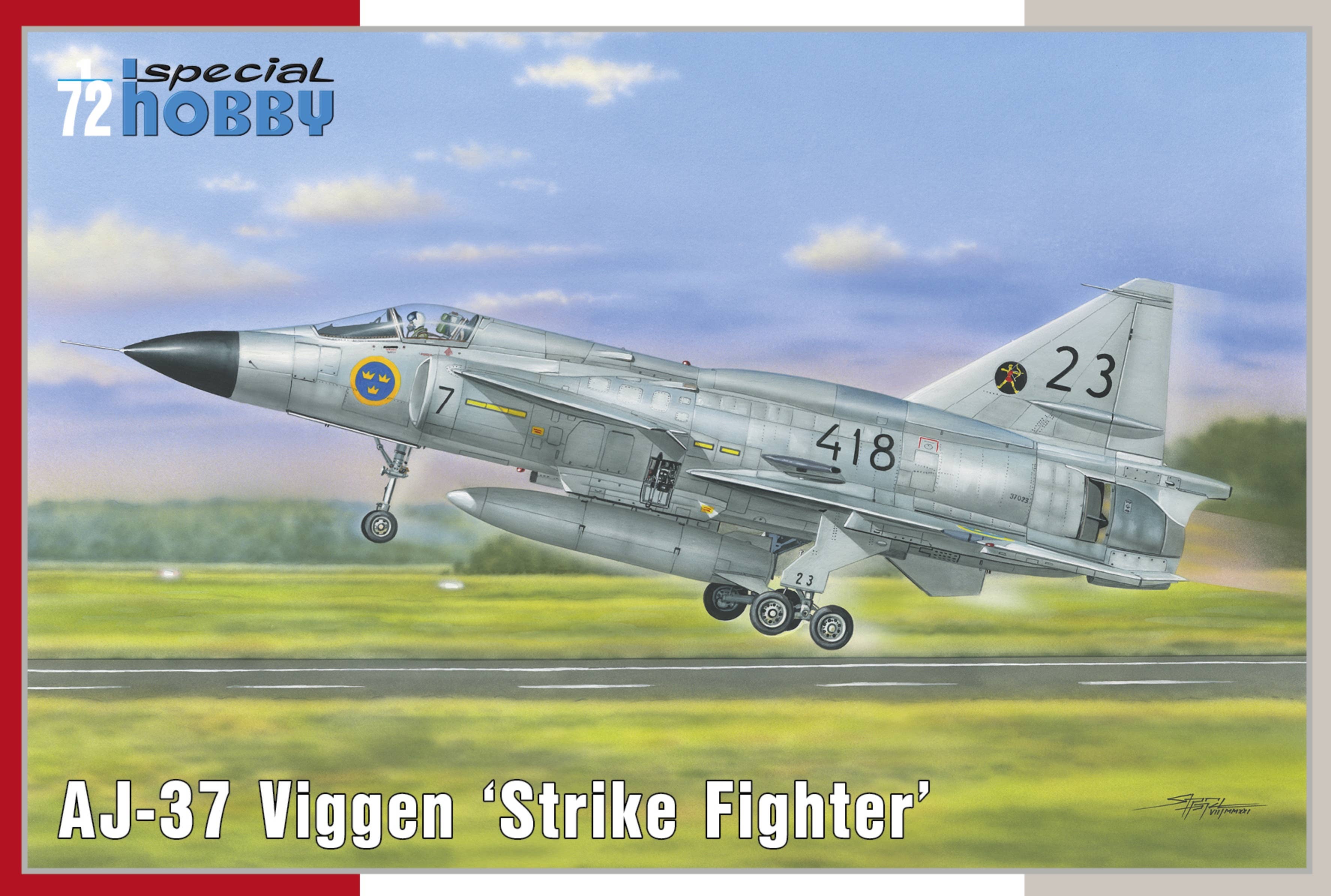 Special Hobby 1/72 AJ-37 Viggen 'Strike Fighter' | 8594071086800