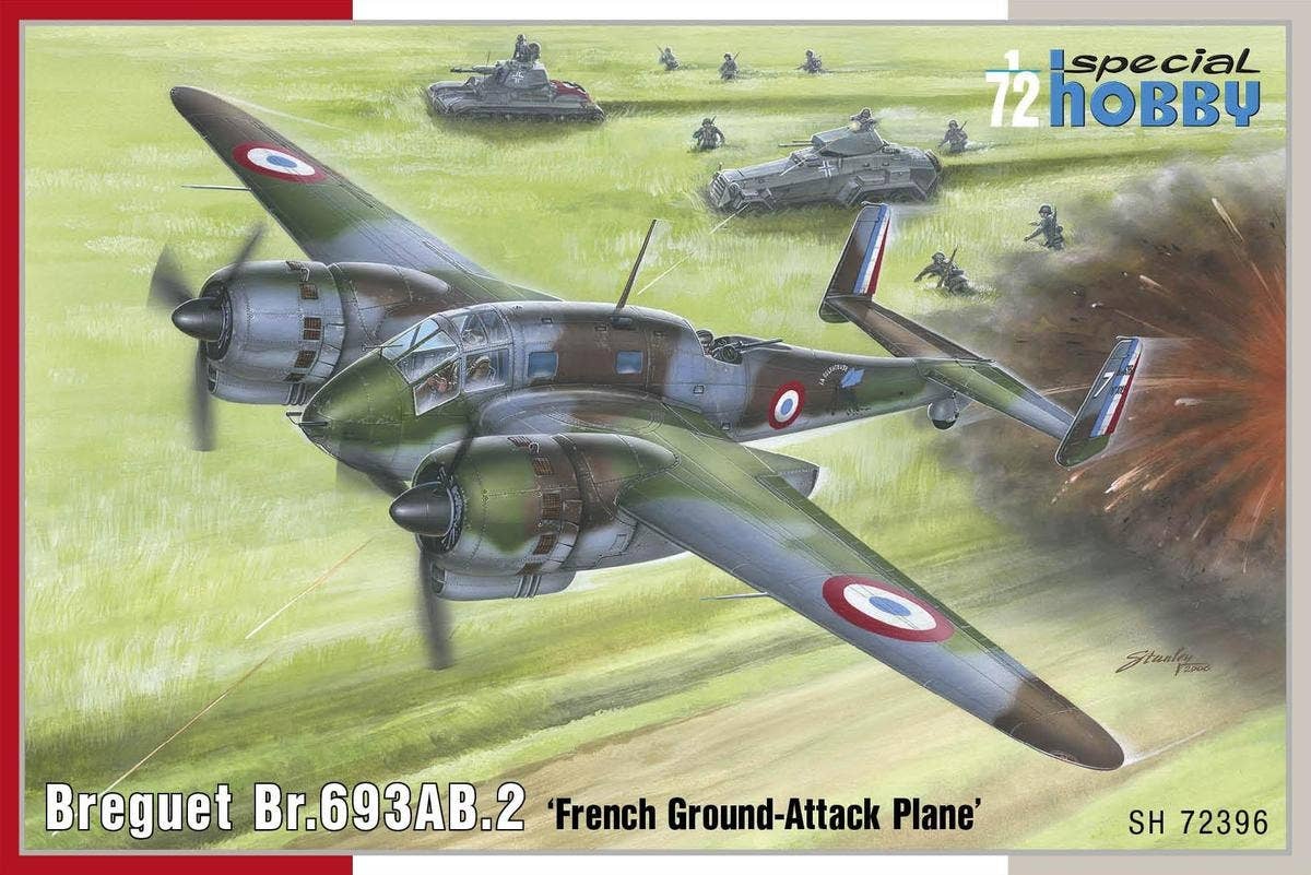 Special Hobby 1/72 Breguet Br.693AB.2 French Attack-Bomber | 8594071086787