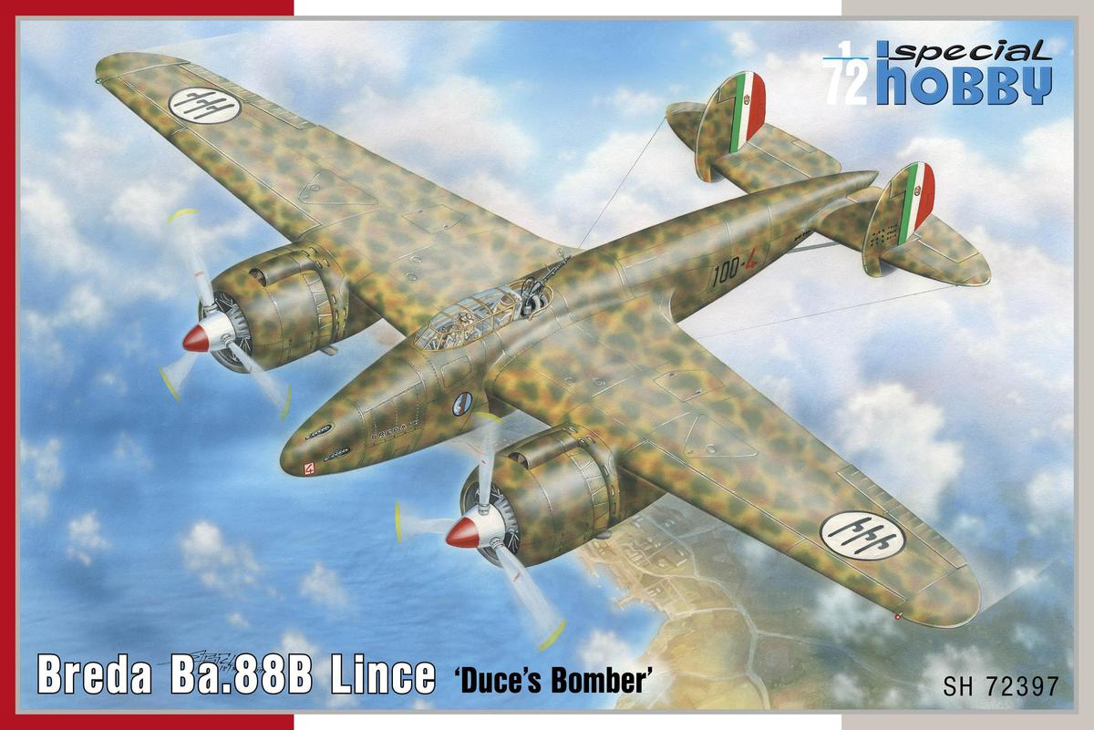 Special Hobby 1/72 Breda Ba.88B Lince | 8594071086879
