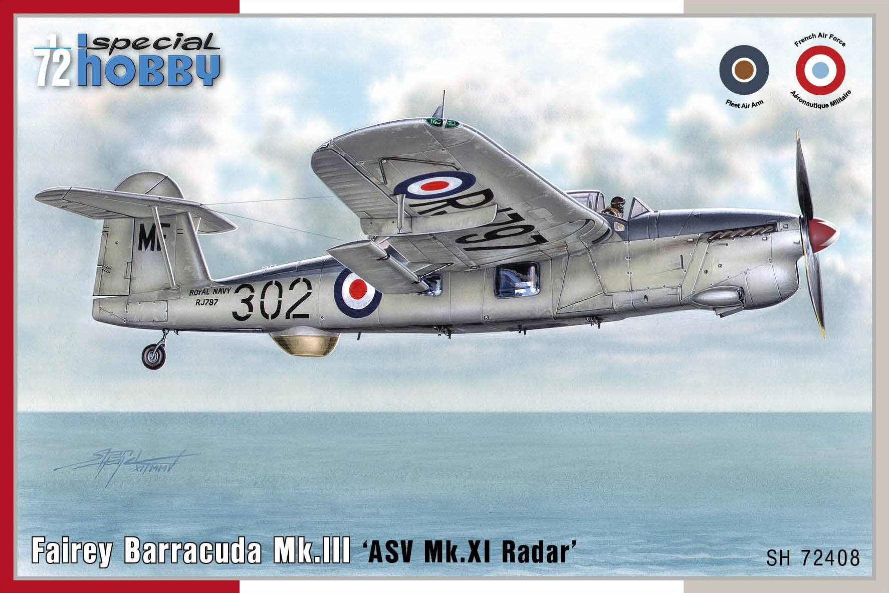 Special Hobby 1/72 Fairey Barracuda Mk.III 'ASV Mk.XI Radar' | 8594071087067