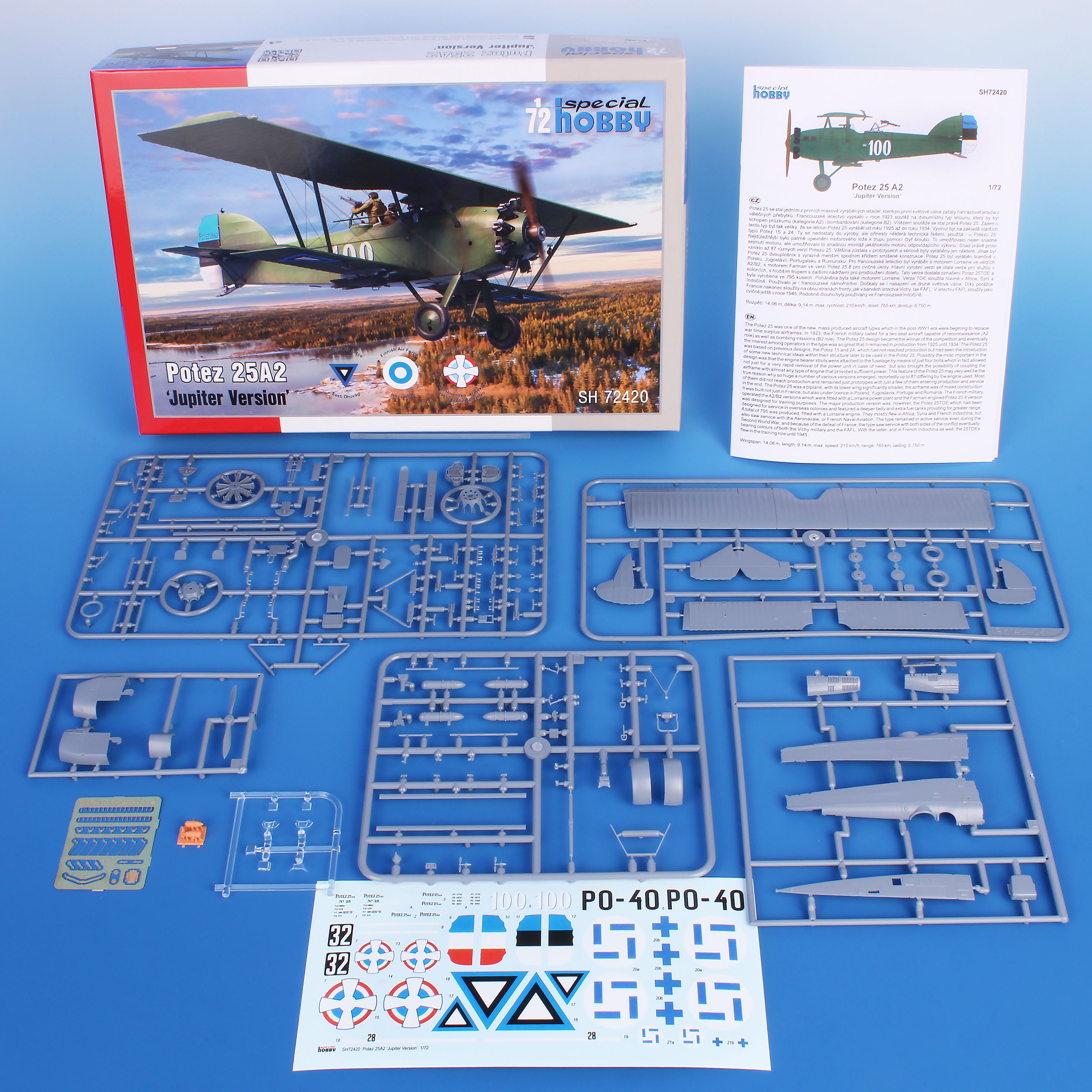 Special Hobby 1/72 Potez 25A2 ‘Jupiter Version’