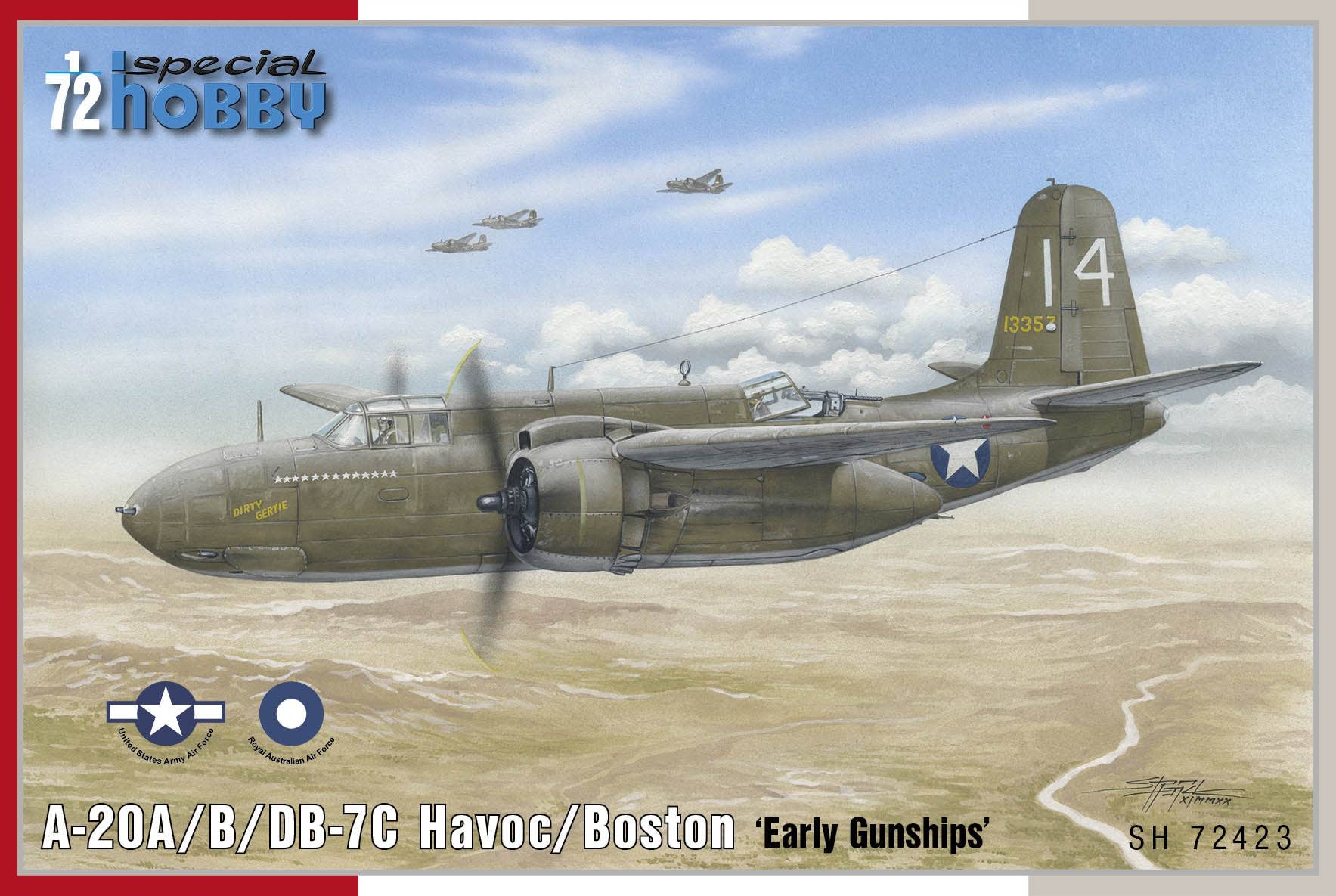 Special Hobby 1/72 A-20B/C Havoc 'Gunships' | 8594071087692