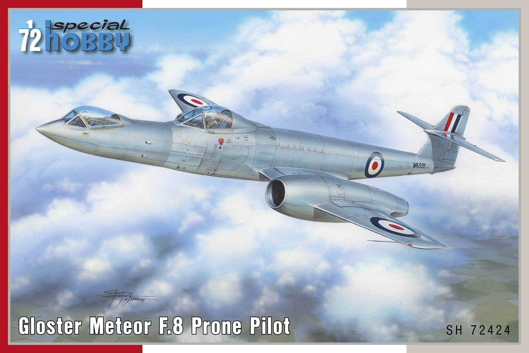 Special Hobby 1/72 Gloster Meteor F.8 Prone Pilot | 8594071087760