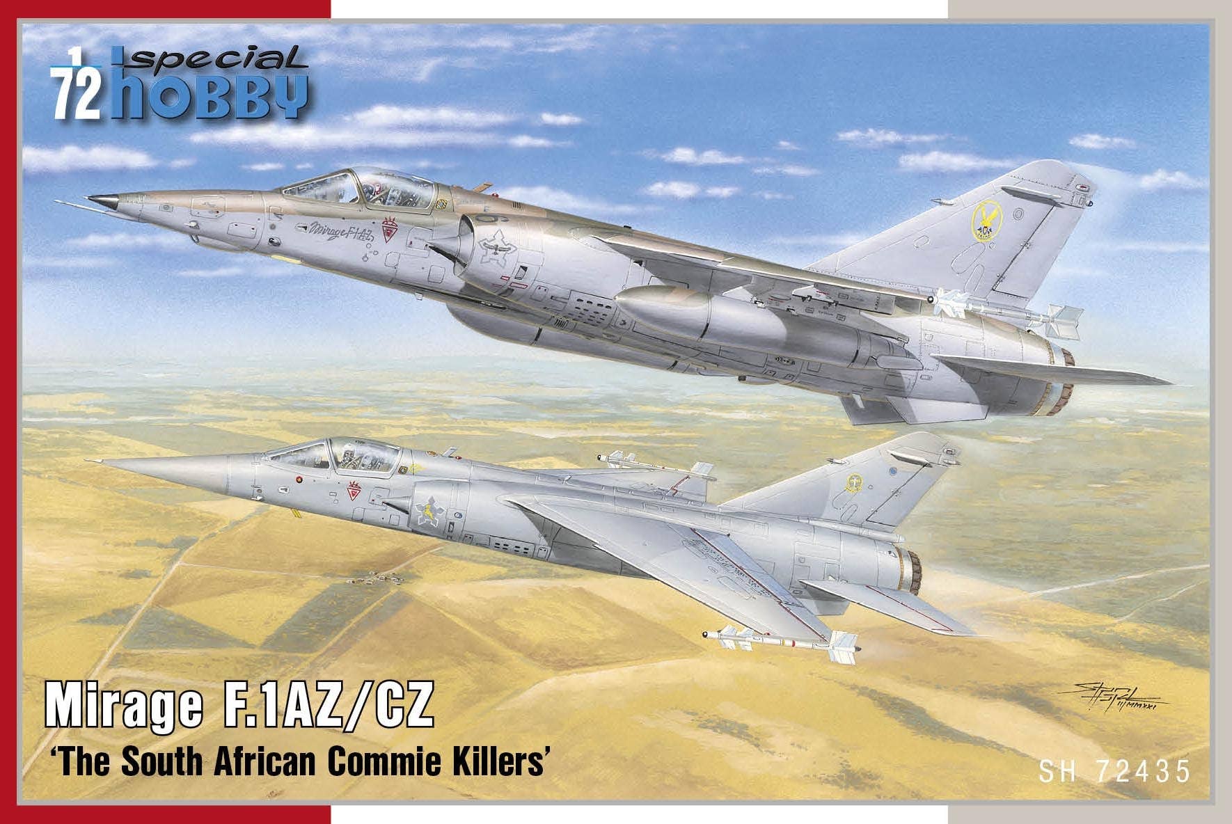 Special Hobby 1/72 Mirage F.1AZ/CZ 'The South African Commie Killers' | 8594071088125