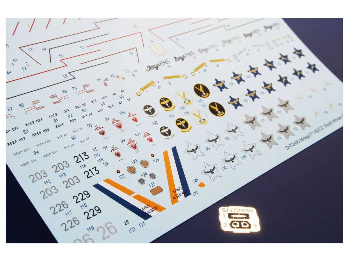 Special Hobby 1/72 Mirage F.1AZ/CZ 'The South African Commie Killers' | 8594071088125