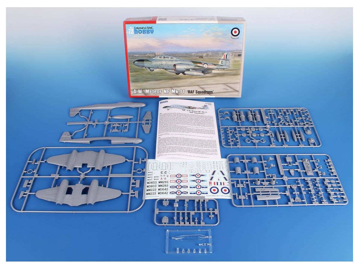 Special Hobby 1/72 A.W. Meteor NF Mk.11 ‘RAF Squardrons’ | 8594071088460