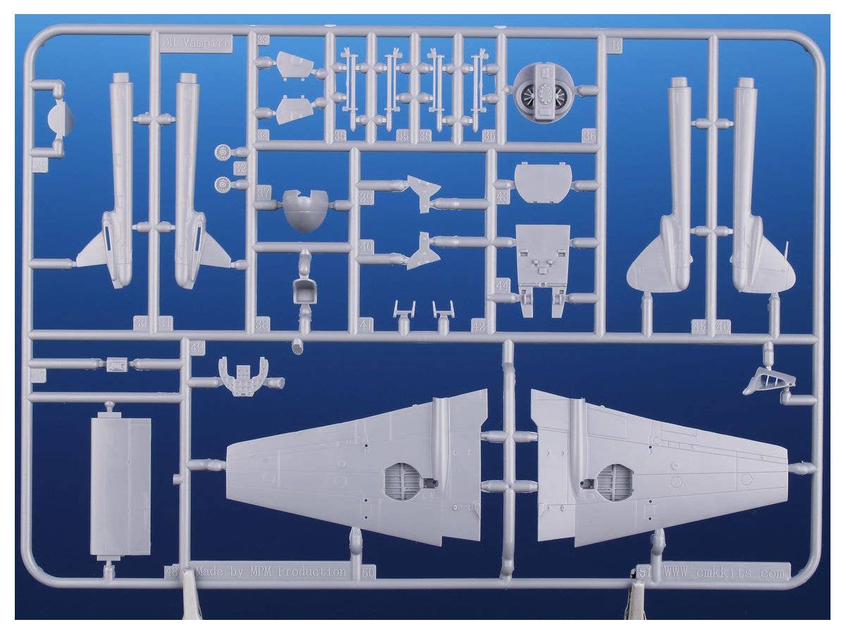 Special Hobby 1/72 DH.100 Vampire Mk.3 'European and American Operators' | 8594071088316