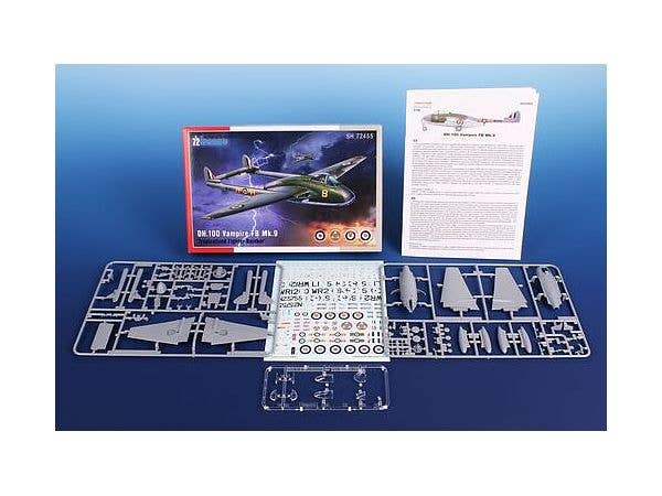 Special Hobby 1/72 DH.100 Vampire FB.Mk.9 ’Tropicalised Fighter-Bomber’ | 8594071088453
