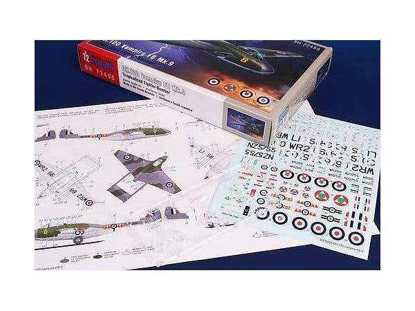 Special Hobby 1/72 DH.100 Vampire FB.Mk.9 ’Tropicalised Fighter-Bomber’ | 8594071088453