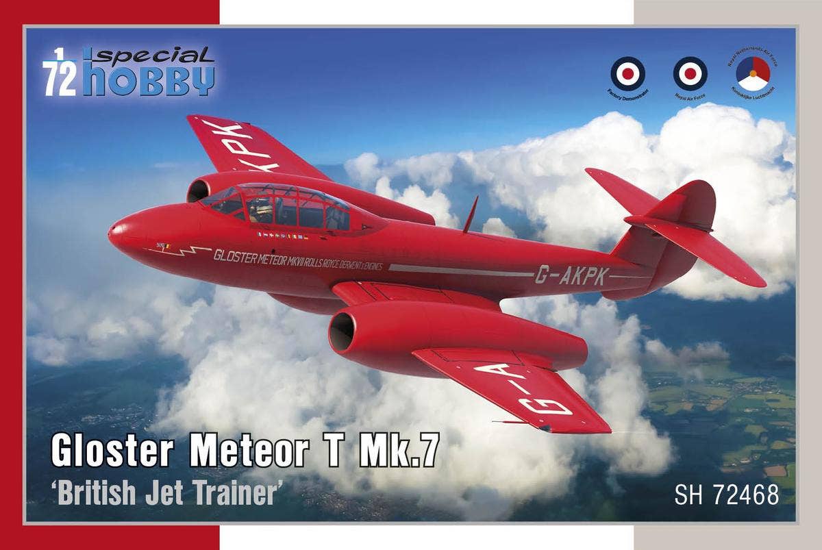 Special Hobby 1/72 Gloster Meteor T Mk.7 ‘British Jet Trainer’ | 8594071088972