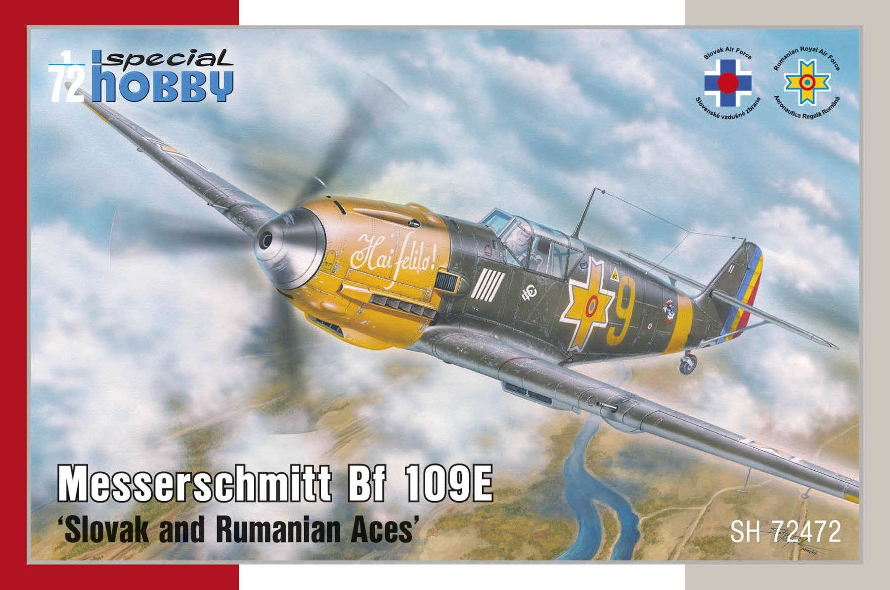 Special Hobby 1/72 Messerschmitt Bf 109E ‘Slovak and Rumanian Aces’ | 8594071088965