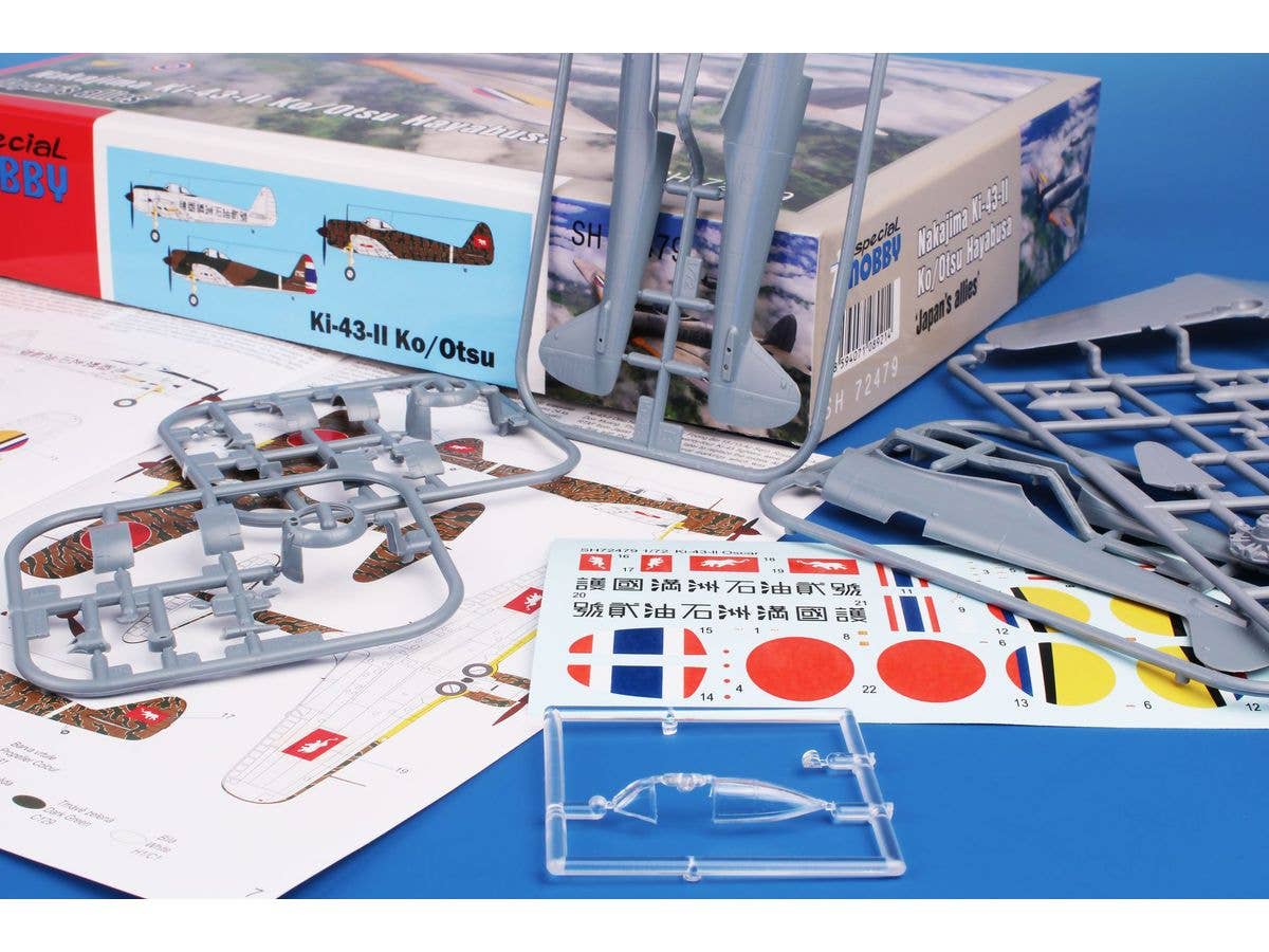 Special Hobby 1/72 Nakajima Ki-43-II Ko/Otsu Hayabusa ‘Japan's allies’ | 8594071089214