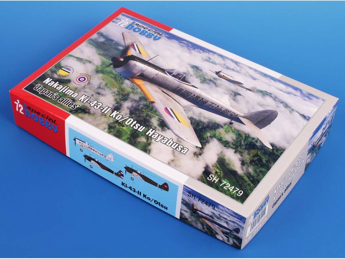 Special Hobby 1/72 Nakajima Ki-43-II Ko/Otsu Hayabusa ‘Japan's allies’ | 8594071089214