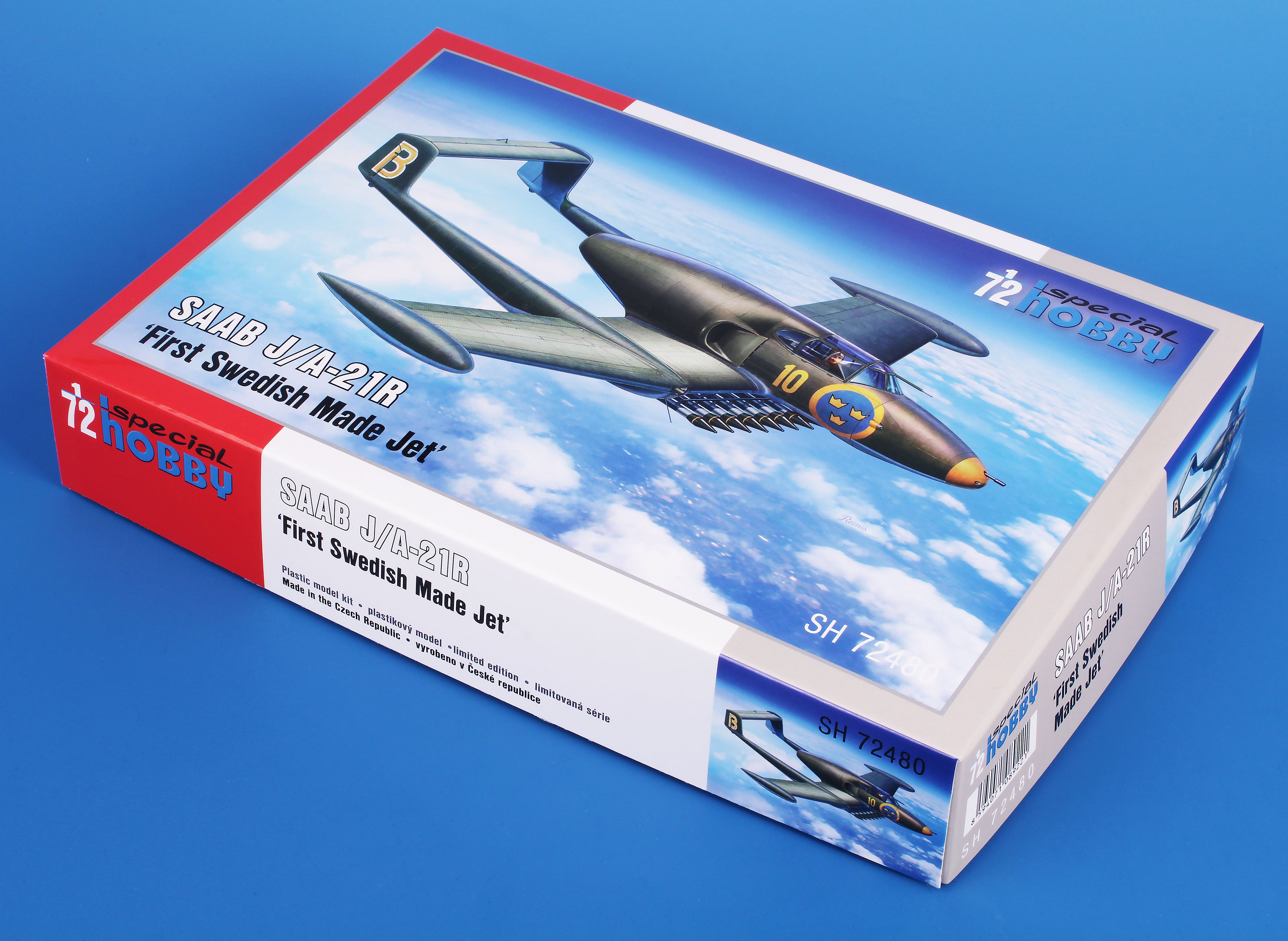 Special Hobby 1/72 SAAB J/A-21R ‘First Swedish Made Jet’