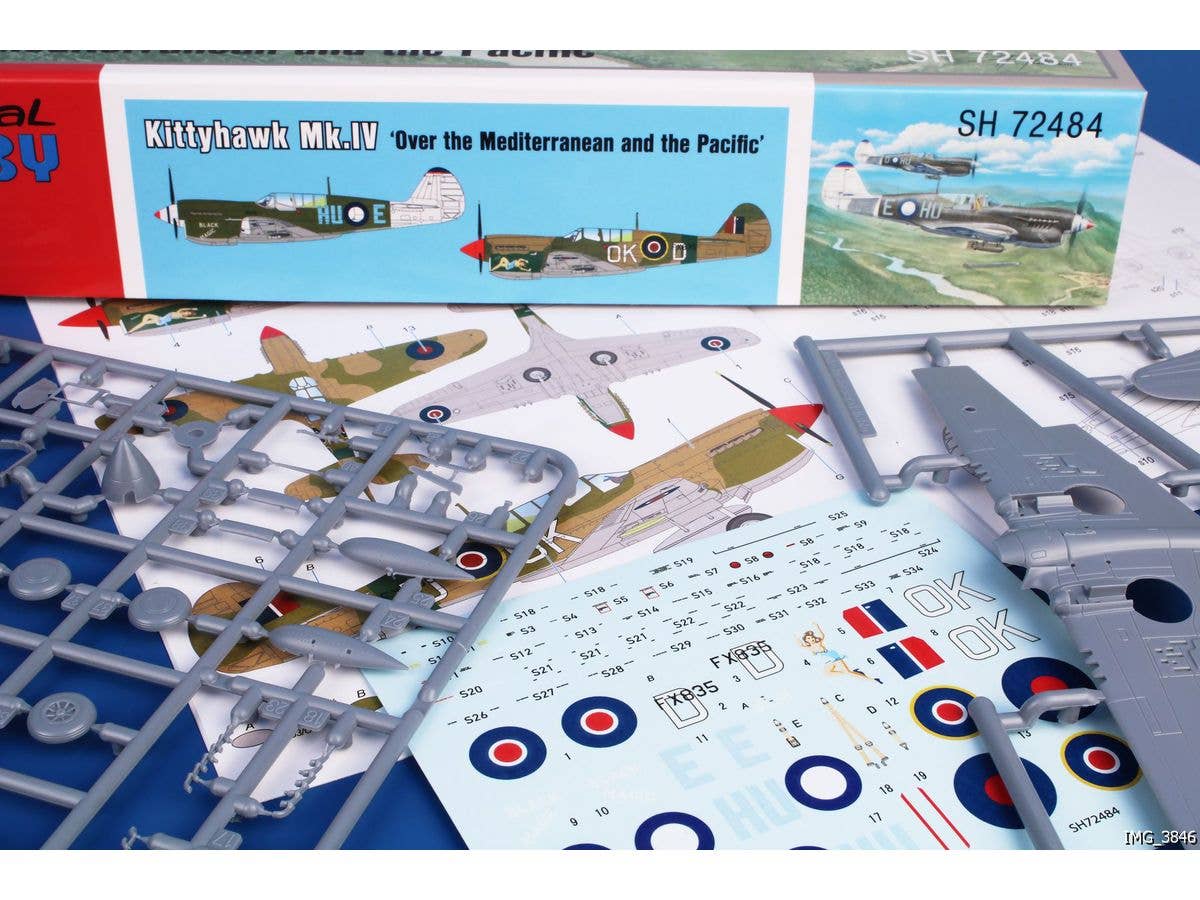 Special Hobby 1/72 Kittyhawk Mk.IV ‘Over the Mediterranean and the Pacific’ | 8594071089498