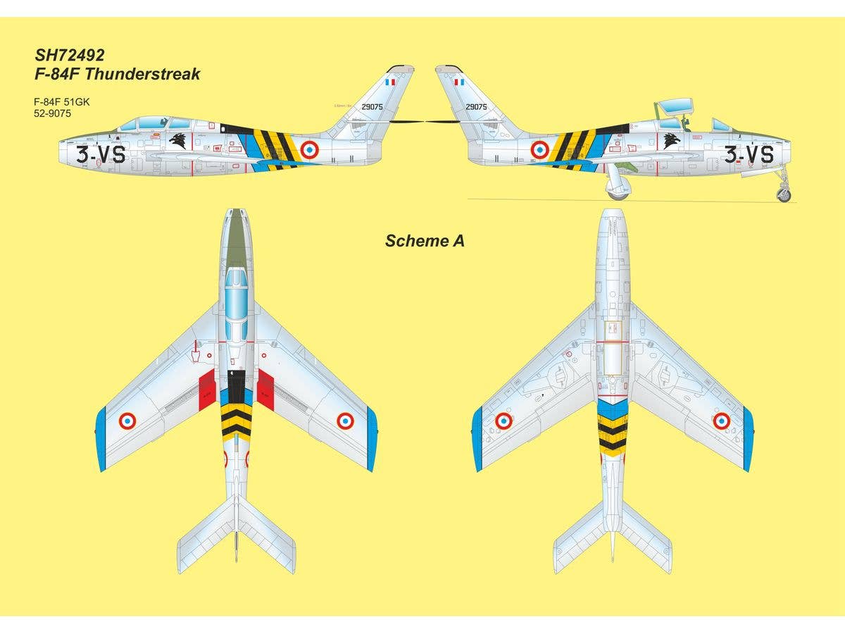 Special Hobby 1/72 F-84F Thunderstreak ‘The Suez Crisis’, Aircraft | 8594071089580