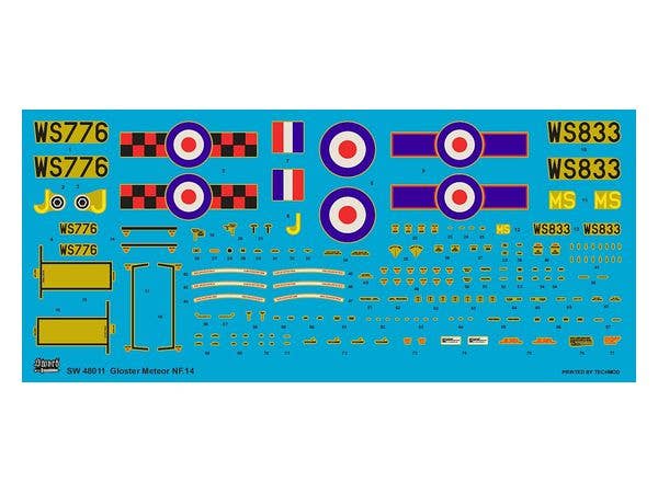 Sword Models 1/48 Meteor NF.14, Aircraft | 8596444480116
