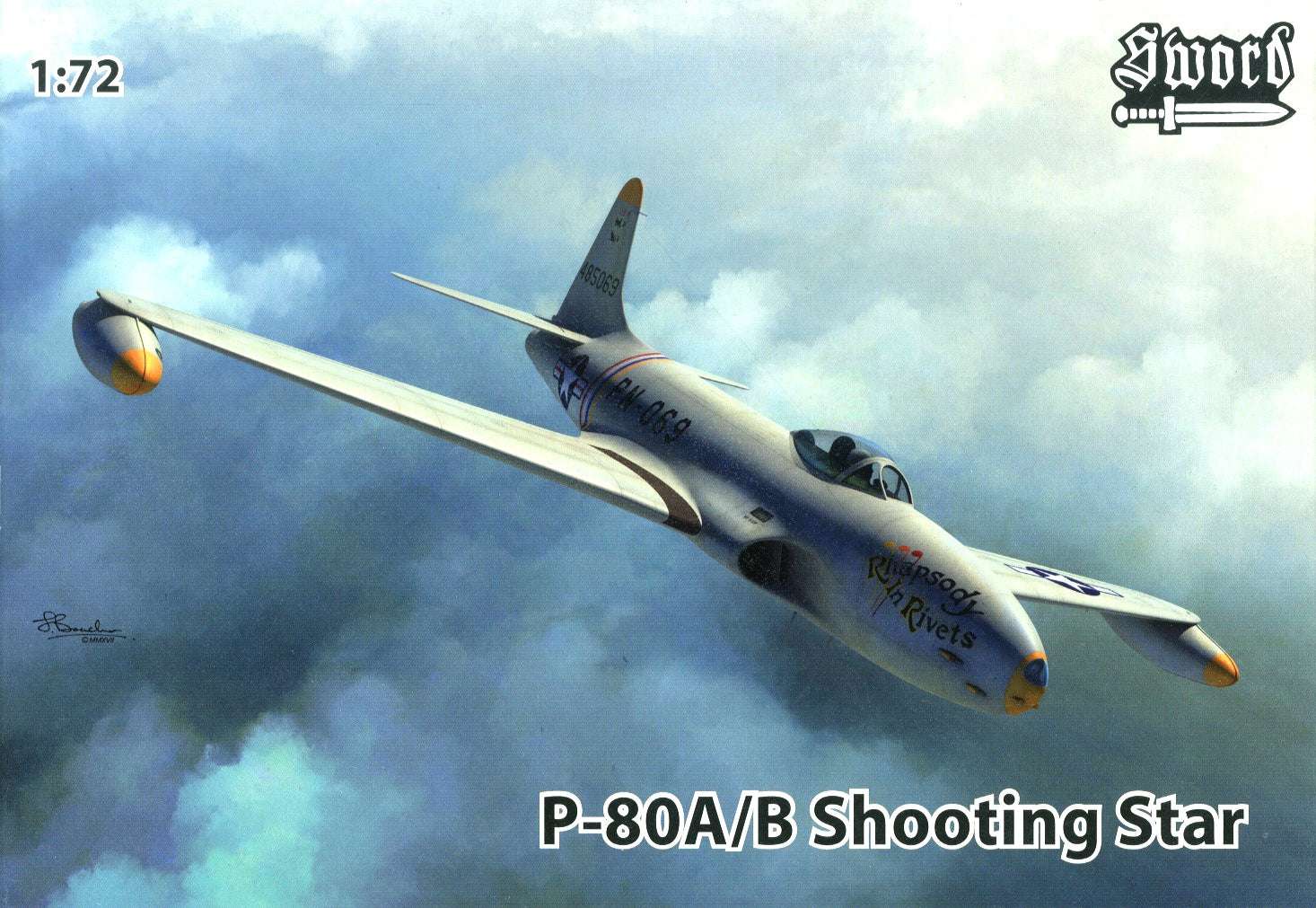 Sword Models 1/72 P-80A/B, Aircraft