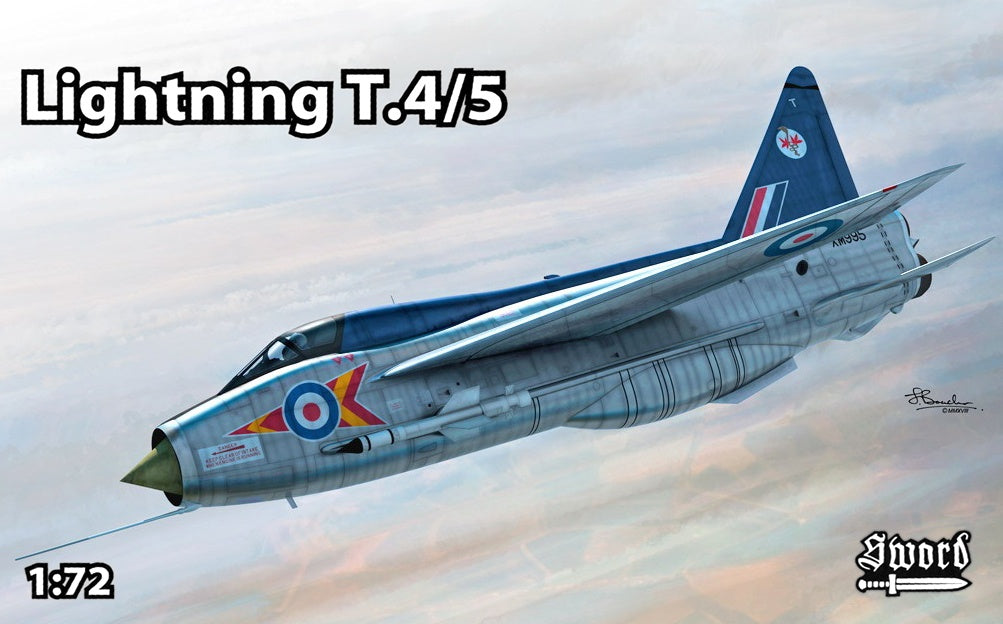 Sword Models 1/72 Lightning T4/T5, Aircraft | 8592977721184