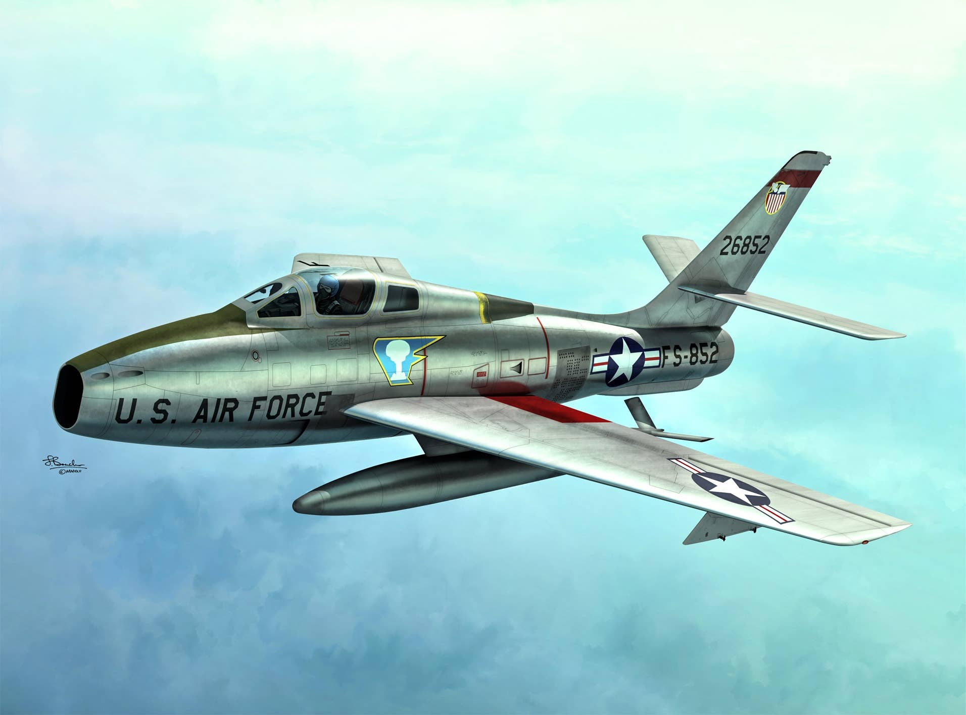 Sword Models 1/72 F-84F Thunderstreak (2023 new tool) | 8596444721462