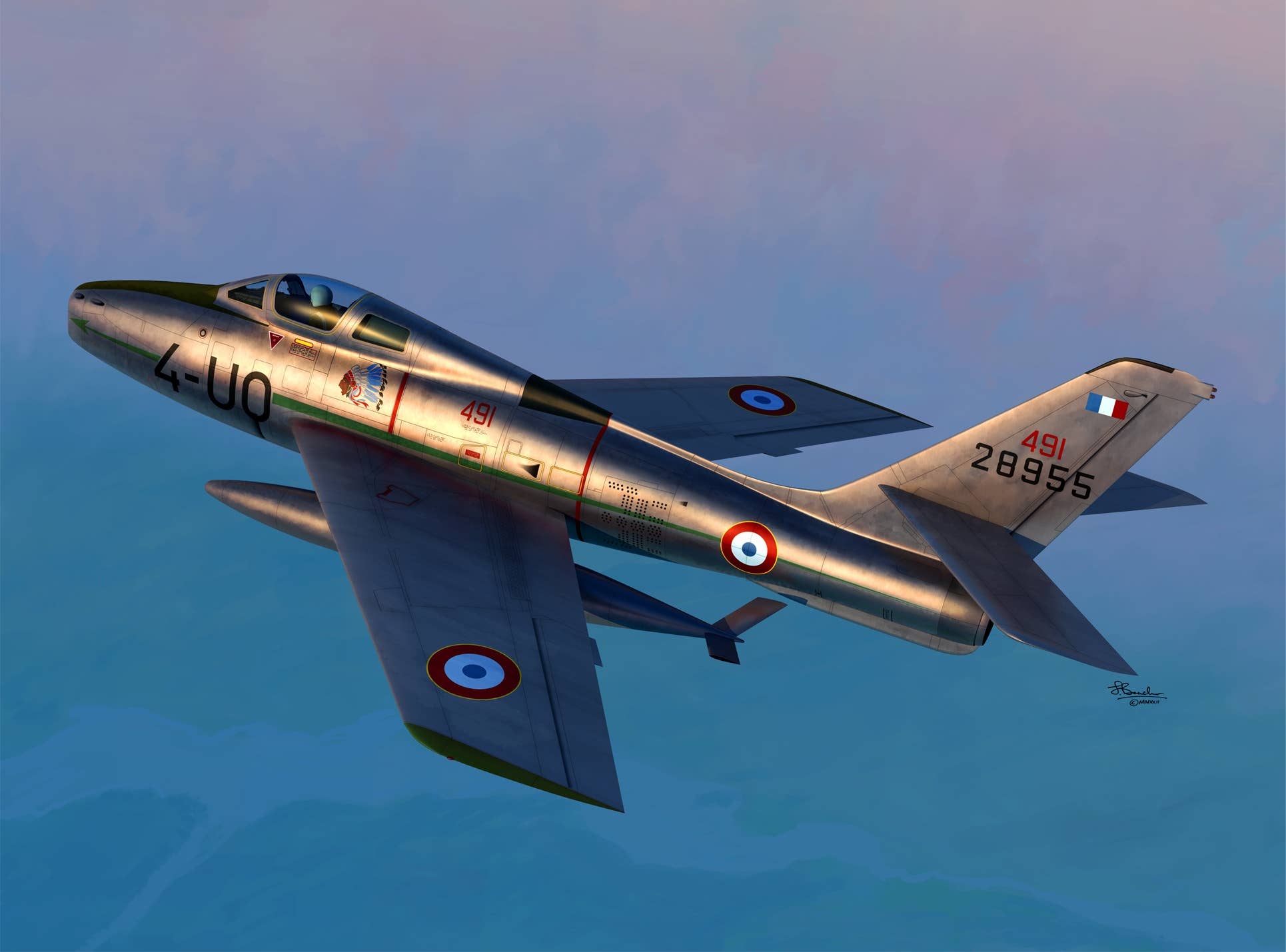 Sword Models 1/72 F-84F Thunderstreak (2023 new decals) | 8596444721479