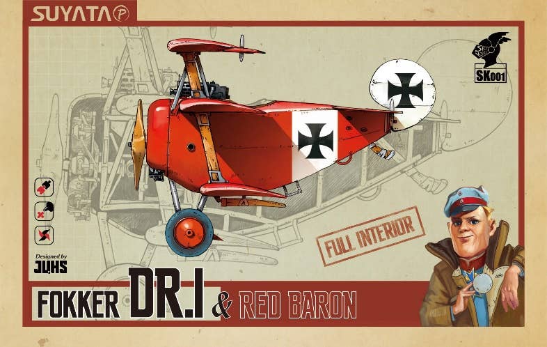 Suyata FOKKER DR.I & RED BARON | 6972444300012