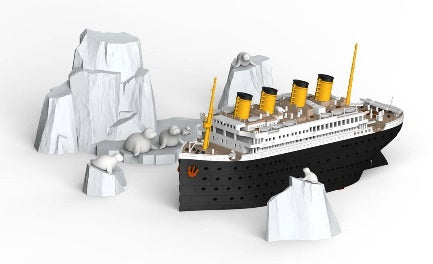 Suyata TITANIC SEAL & ICEBERG SCENE