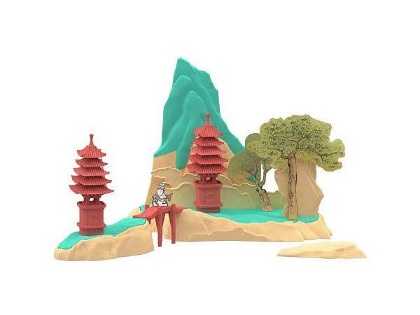 Suyata Sea Legend Series Titanic & Chinese Landscape | 6972444300364
