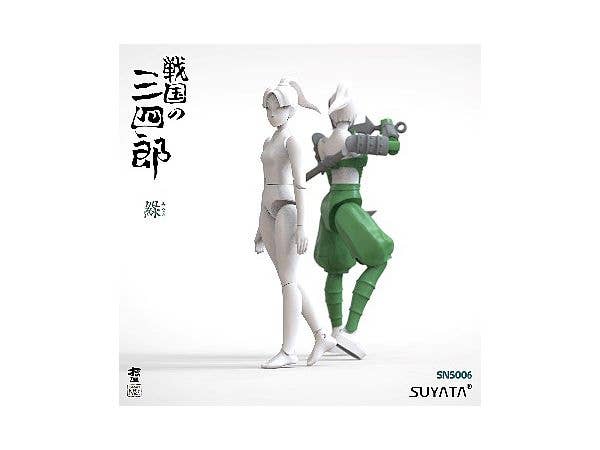Suyata Samurai Infantry Sanshiro, Ninja Girl - Green | 6972444300289