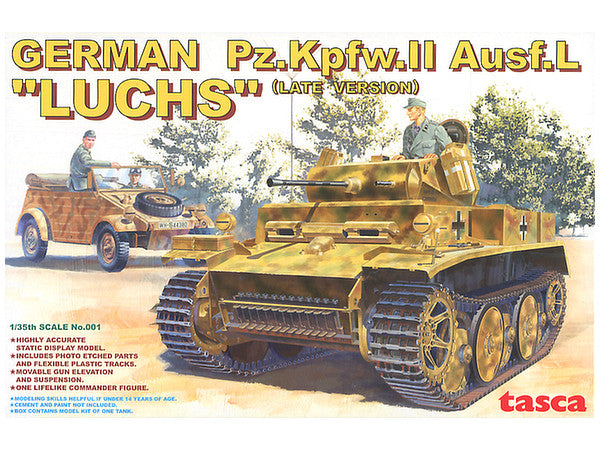 Asuka 1/35 German PzKpfw. II Ausf. L "Luchs", Tank | 4571229099510
