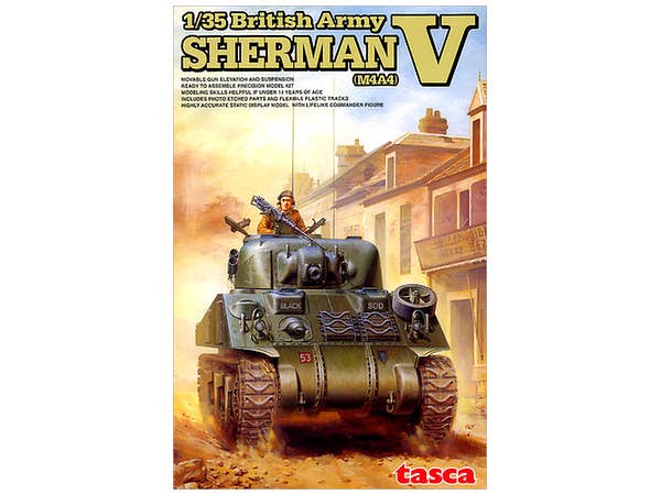 Asuka 1/35 British Army Sherman 5 (M4A4) | 4571229090623