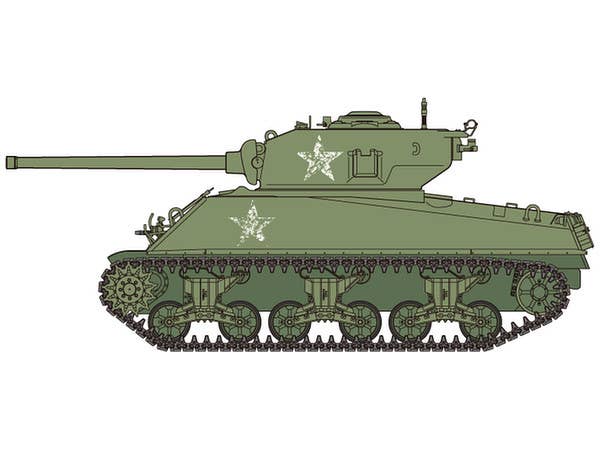 Asuka 1/35 M4A3(76)W Sherman | 4571229090579