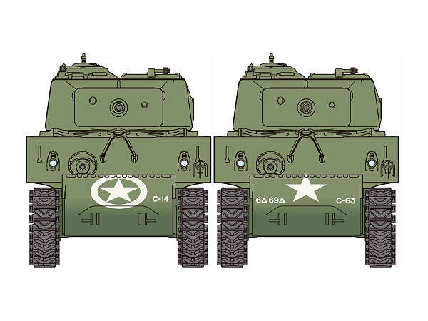 Asuka 1/35 M4A3(76)W Sherman | 4571229090579