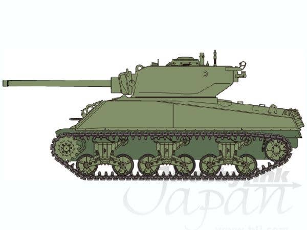 Asuka 1/35 M4A3E2 Sherman Jumbo | 4571229090210