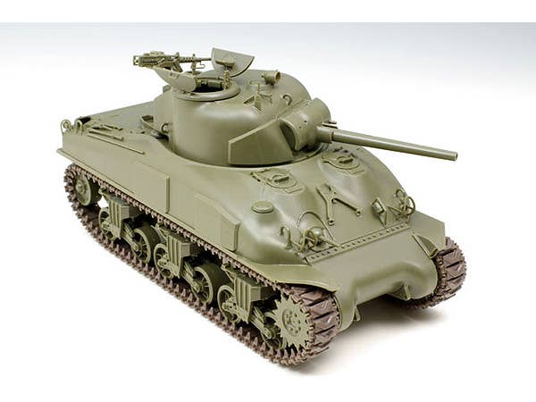 Asuka 1/35 U.S. Medium Tank M4A1 Sherman (Late Production w/ Hedgerow Cutter) | 4571229090227