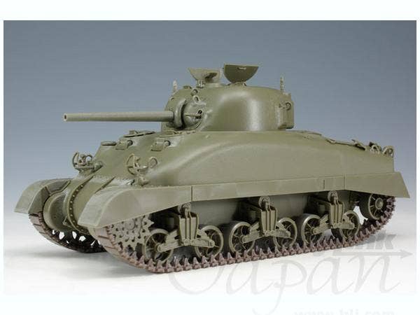 Asuka 1/35 M4A1 Sherman Direct Vision Type WWII US Medium Tank | 4571229090630