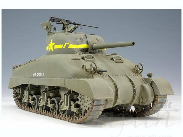 Asuka 1/35 M4A1 Sherman Direct Vision Type WWII US Medium Tank | 4571229090630