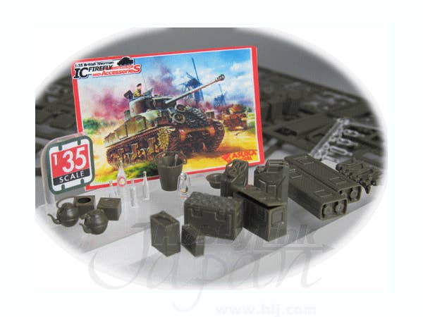 Asuka 1/35 British Sherman IC FIREFLY composite hull with Accessores | 4571229090289