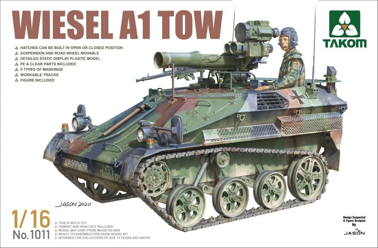 Takom 1/16 Wiesel A1 TOW | 4897051421795