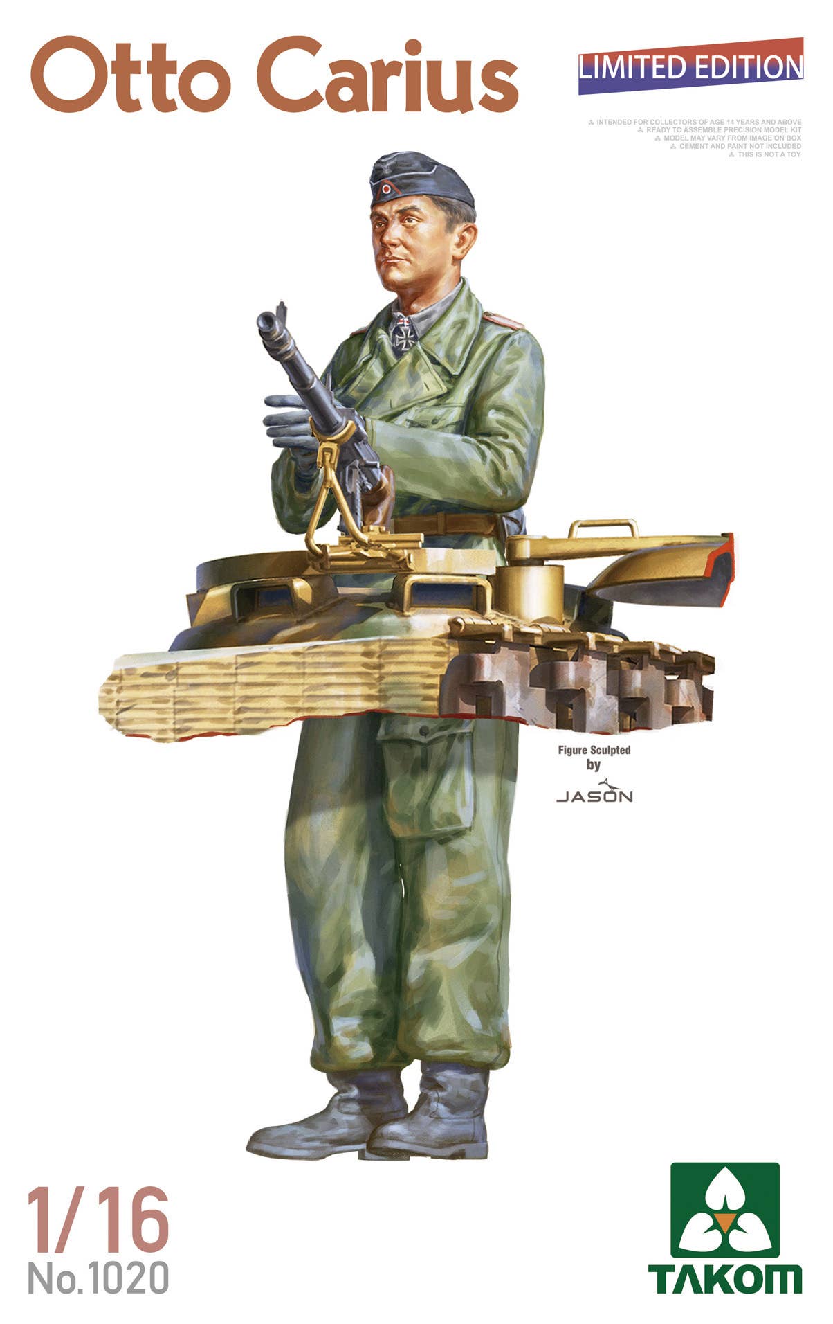 Takom 1/16 Otto Carius (Limited edition) | 4897051422969
