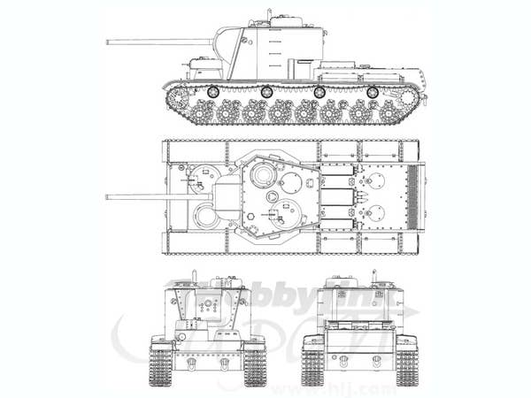 Takom 1/35 Soviet Super Heavy Tank KV-5 | 4897051420088