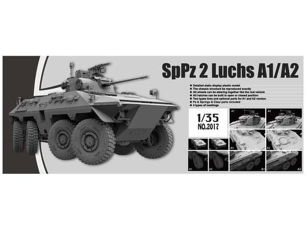 Takom 1/35 Bundeswehr SpPz 2 Luchs A1/A2 2 in 1 | 4897051420248