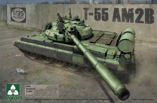Takom 1/35 DDR Medium Tank T-55 AM2B | 4897051420705