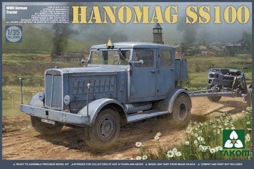 Takom 1/35 WWII German Tractor Hanomag SS100 | 4897051420682
