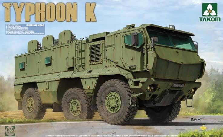 Takom 1/35 Russian MRAP Typhoon-K | 4897051420934