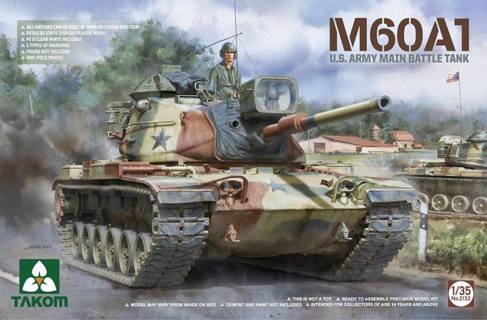 Takom 1/35 M60A1 U.S. Army Main Battle Tank | 4897051421665